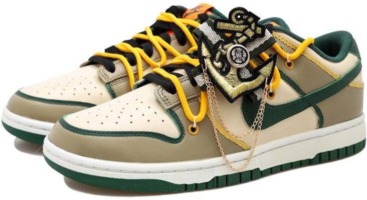 나이키 덩크 로우 레트로 '옐로우 그린 디컨스트럭티드' (커스텀) DD1391-300(Team拾玖-水手勋章男S-BOX) Lookbook 나이키 덩크 로우 레트로 '옐로우 그린 디컨스트럭티드' (커스텀) DD1391-300(Team拾玖-水手勋章男S-BOX)