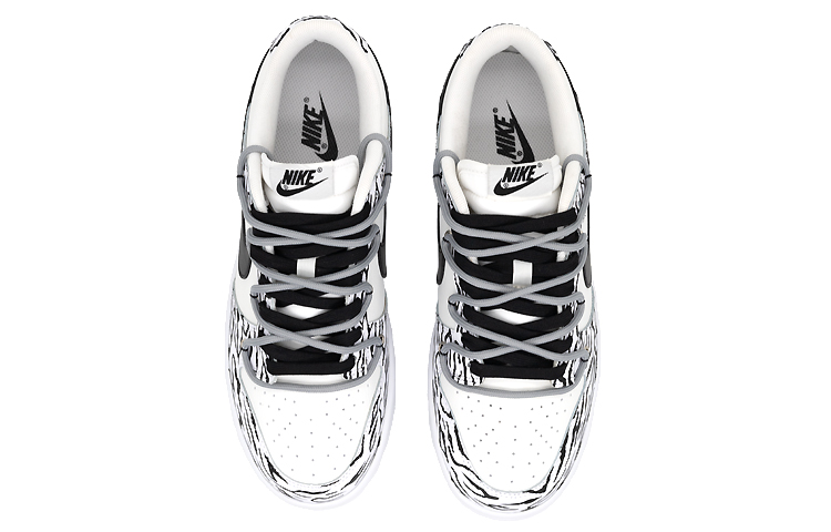 Purchase 나이키 덩크 로우 레트로 '지브라 그래피티' (커스텀) DJ6188-101(Team-肆斑马涂鸦手绘男款)