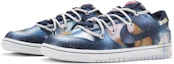 Lookbook Zapatillas Nike Dunk Low Retro Premium 'Cielo Estrellado Negro Azul' DM0108-400(TeamR-男款喷绘星空黑蓝)