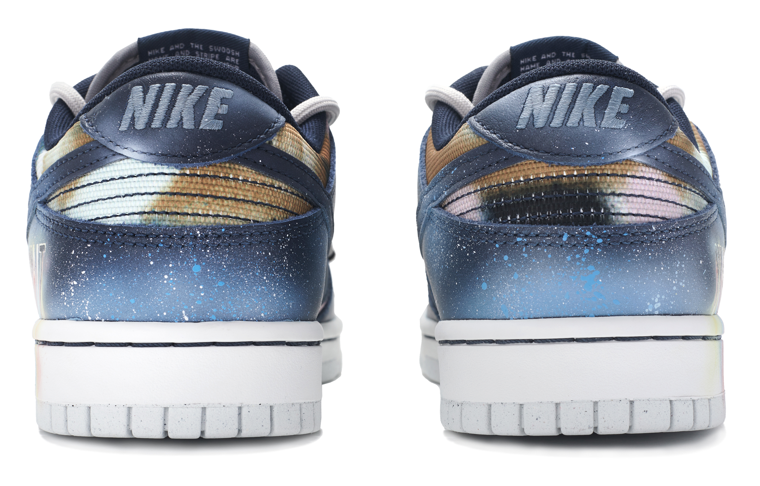 Shop Zapatillas Nike Dunk Low Retro Premium 'Cielo Estrellado Negro Azul' DM0108-400(TeamR-男款喷绘星空黑蓝)