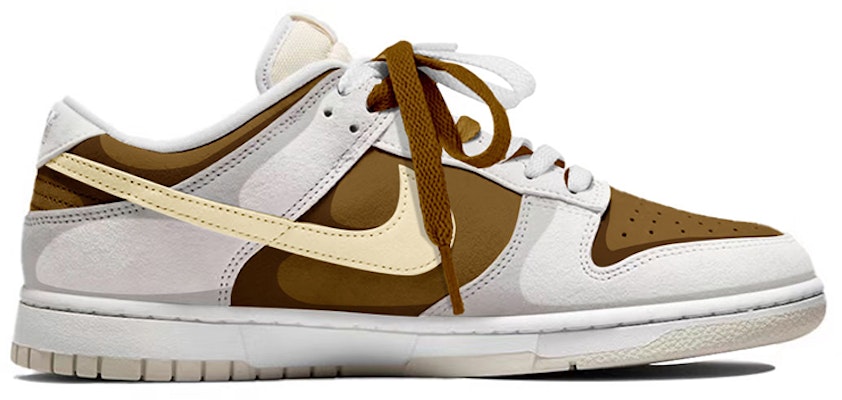 カスタム ダンク ロー レトロ "リバースモカ" DD8338-001(TeamY-男款复古摩卡白棕) Order カスタム ダンク ロー レトロ "リバースモカ" DD8338-001(TeamY-男款复古摩卡白棕)