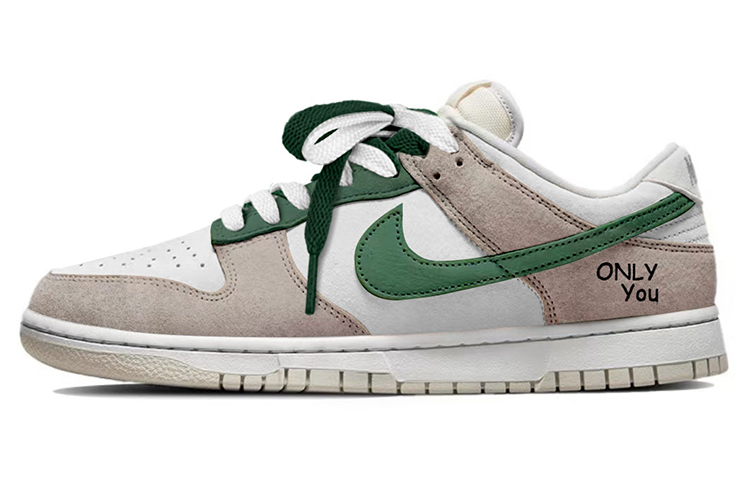Buy カスタム ダンク ロー プレミアム "アボカド" (Kasutamu Danku Rō Purimiamu "Abogado") DD8338-001(TeamY-男款复古做旧牛油果奶灰色)