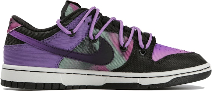 나이키 덩크 로우 레트로 PRM '블랙 퍼플' (커스텀) DM0108-002(Team4-男款蜘蛛网) Order 나이키 덩크 로우 레트로 PRM '블랙 퍼플' (커스텀) DM0108-002(Team4-男款蜘蛛网)