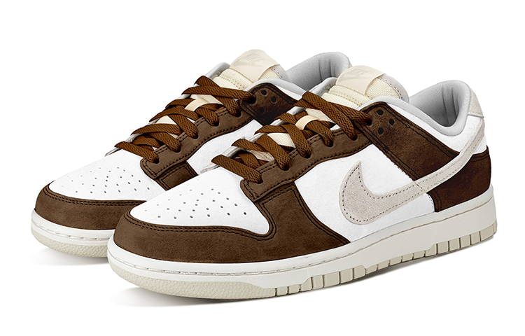 Lookbook 【定制球鞋】 Nike Dunk Low Retro PRM 復古做舊 低幫 板鞋 男款 深棕