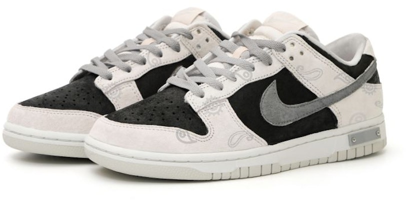 나이키 덩크 로우 레트로 프리미엄 '그레이 페이즐리' DD8338-001(Team15-奶灰腰果花) Lookbook 나이키 덩크 로우 레트로 프리미엄 '그레이 페이즐리' DD8338-001(Team15-奶灰腰果花)