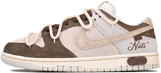 【定制球鞋】 Nike Dunk Low Retro PRM 榛果可可 秋冬 翻毛皮 低幫 板鞋 男款 棕粉 Buy 【定制球鞋】 Nike Dunk Low Retro PRM 榛果可可 秋冬 翻毛皮 低幫 板鞋 男款 棕粉