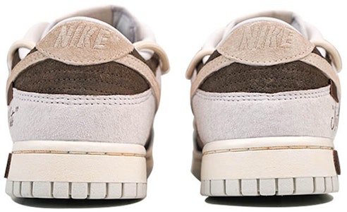 【定制球鞋】 Nike Dunk Low Retro PRM 榛果可可 秋冬 翻毛皮 低幫 板鞋 男款 棕粉 Shop 【定制球鞋】 Nike Dunk Low Retro PRM 榛果可可 秋冬 翻毛皮 低幫 板鞋 男款 棕粉