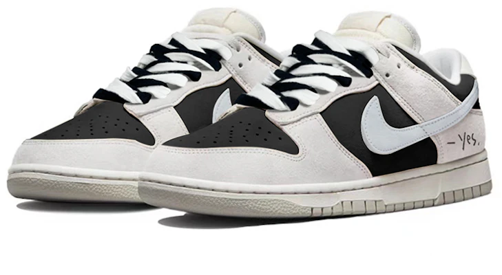 Zapatillas Nike Dunk Low Retro PRM 'Negro Inverso Gris Leche' DD8338-001(TeamY-男款反转奶灰黑白) Lookbook Zapatillas Nike Dunk Low Retro PRM 'Negro Inverso Gris Leche' DD8338-001(TeamY-男款反转奶灰黑白)