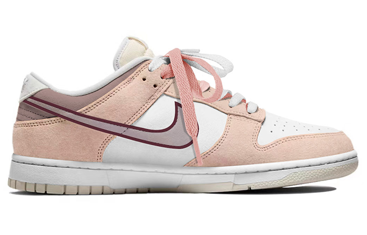 Order Nike Dunk Low レトロ PRM "ピーチ烏龍" (カスタム) DD8338-001(TeamY-男款复古橘粉樱花粉白)