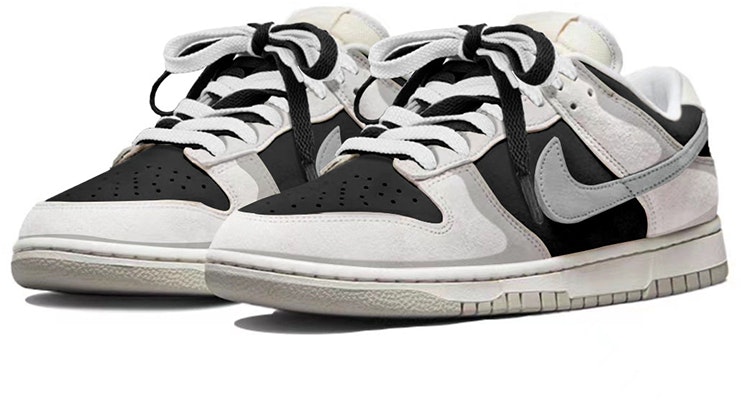 【定製球鞋】 Nike Dunk Low Retro PRM 復古反轉黑 高街 低幫 板鞋 男款 黑 Lookbook 【定製球鞋】 Nike Dunk Low Retro PRM 復古反轉黑 高街 低幫 板鞋 男款 黑