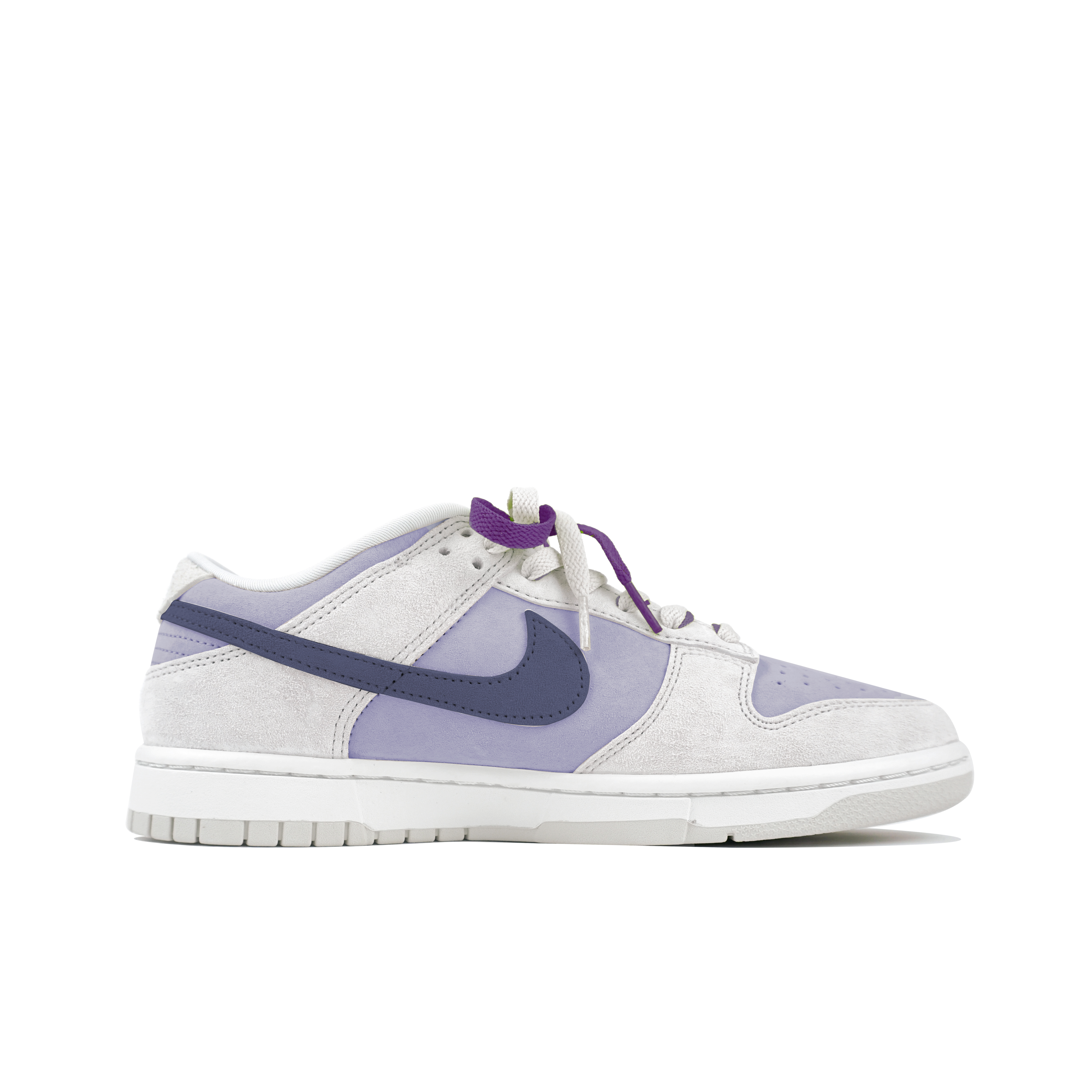 Order [定制鞋] 耐克Dunk Low复刻PRM '香芋紫绒面革' DD8338-001(Team陆-薰衣草QD)