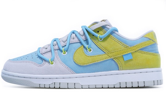 Zapatillas Nike Dunk Low Retro PRM 'Gris Vasto Azul Amarillo' DD8338-001(TeamTen-男款青春活力黄蓝) Buy Zapatillas Nike Dunk Low Retro PRM 'Gris Vasto Azul Amarillo' DD8338-001(TeamTen-男款青春活力黄蓝)