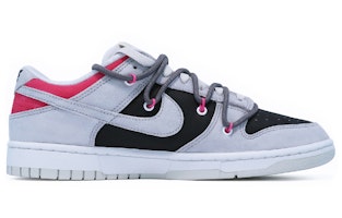 【訂製球鞋】 Nike Dunk Low Retro PRM Vast Grey 文字 校園風 氧化 紅色皮牌 簡約 手工做舊 復古 休閒 低幫 板鞋 男款 黑灰紅 Order 【訂製球鞋】 Nike Dunk Low Retro PRM Vast Grey 文字 校園風 氧化 紅色皮牌 簡約 手工做舊 復古 休閒 低幫 板鞋 男款 黑灰紅