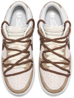 【定制球鞋】 Nike Dunk Low Retro PRM「Vast Grey」熱浪製作 椰子 椰樹 解構綁帶 低幫 板鞋 男款 棕白 Shop 【定制球鞋】 Nike Dunk Low Retro PRM「Vast Grey」熱浪製作 椰子 椰樹 解構綁帶 低幫 板鞋 男款 棕白