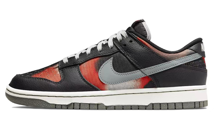 Details for 【定制球鞋】Nike Dunk Low Retro 野鶴製造 PRM 勝利 貼布 解構雙鞋帶 麻製布面 耐磨 低幫 板鞋 男款 綠色