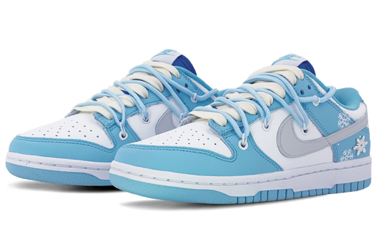 Lookbook 나이키 덩크 로우 레트로 QS '블루 아르곤 디컨스트럭티드' (커스텀) DM0121-400(TeamK-蓝色生死恋QD)