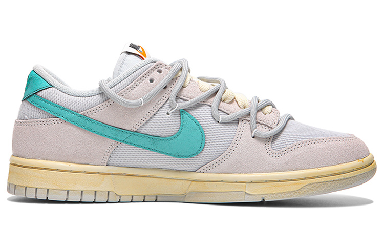 Order [Kasut Custom] Nike Dunk Low Retro SE 'Certified Fresh Kelabu-Putih' DO9776-001(Team24-男款回到过去QD)
