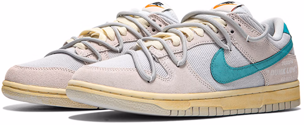 【定制球鞋】Nike Dunk Low Retro SE "Certified Fresh" 熱浪製作 回到過去 氧化做舊 解構綁帶 低幫 板鞋 男款 灰白 Lookbook 【定制球鞋】Nike Dunk Low Retro SE "Certified Fresh" 熱浪製作 回到過去 氧化做舊 解構綁帶 低幫 板鞋 男款 灰白