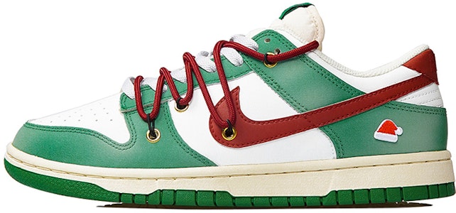 【定制球鞋】Nike Dunk Low Retro SE 聖誕節主題 聖誕帽 復古 低筒 板鞋 男款 綠紅白 Buy 【定制球鞋】Nike Dunk Low Retro SE 聖誕節主題 聖誕帽 復古 低筒 板鞋 男款 綠紅白