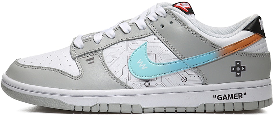 【カスタムシューズ】ナイキ ダンク ロー レトロ SE 'サイバーパンク ブルー-オレンジ グラデーション スウッシュ' DR9654-001(Team10-头号玩家QD) Buy 【カスタムシューズ】ナイキ ダンク ロー レトロ SE 'サイバーパンク ブルー-オレンジ グラデーション スウッシュ' DR9654-001(Team10-头号玩家QD)