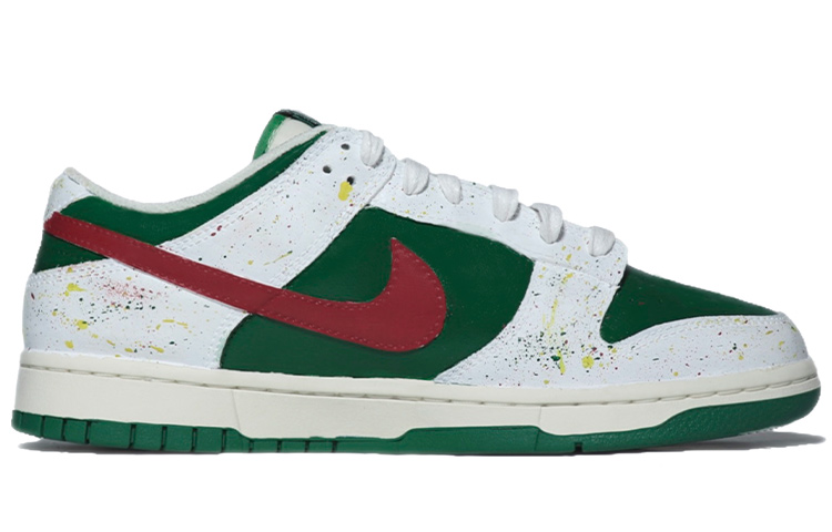 Order Zapatillas Nike Dunk Low Retro SE 'Lotería Bote Verde Blanco Rojo' DR9654-100(Team25-飘彩圣诞树)