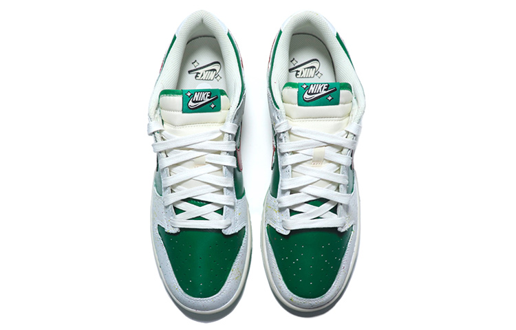 Shop Zapatillas Nike Dunk Low Retro SE 'Lotería Bote Verde Blanco Rojo' DR9654-100(Team25-飘彩圣诞树)