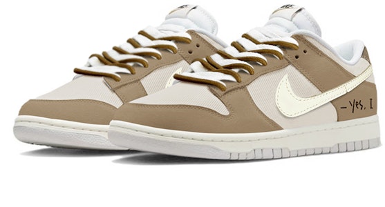 나이키 덩크 로우 SE '모카 헤이즐넛' (커스텀) DO9776-001(TeamY-男款复古白棕) Lookbook 나이키 덩크 로우 SE '모카 헤이즐넛' (커스텀) DO9776-001(TeamY-男款复古白棕)