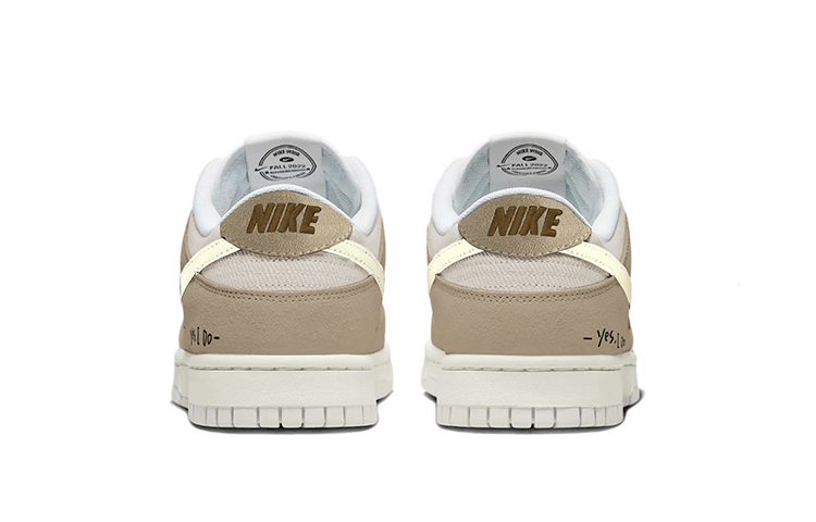 Shop 나이키 덩크 로우 SE '모카 헤이즐넛' (커스텀) DO9776-001(TeamY-男款复古白棕)