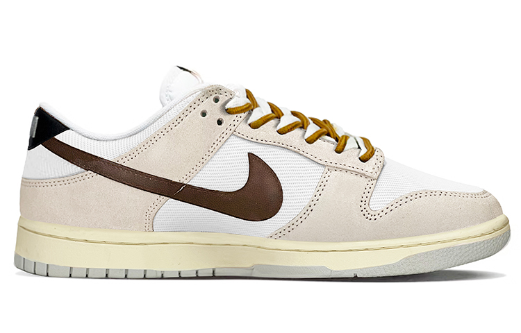 Order 【訂製球鞋】 Nike Dunk Low Retro SE 復古做舊 摩卡白巧 高級小眾 無性別風 低幫 板鞋 男款 白棕