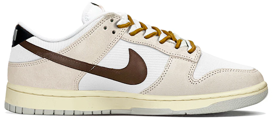 【訂製球鞋】 Nike Dunk Low Retro SE 復古做舊 摩卡白巧 高級小眾 無性別風 低幫 板鞋 男款 白棕 Order 【訂製球鞋】 Nike Dunk Low Retro SE 復古做舊 摩卡白巧 高級小眾 無性別風 低幫 板鞋 男款 白棕