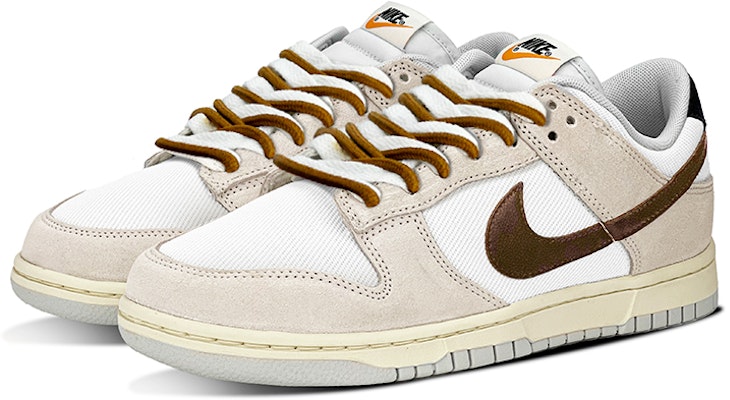 【訂製球鞋】 Nike Dunk Low Retro SE 復古做舊 摩卡白巧 高級小眾 無性別風 低幫 板鞋 男款 白棕 Lookbook 【訂製球鞋】 Nike Dunk Low Retro SE 復古做舊 摩卡白巧 高級小眾 無性別風 低幫 板鞋 男款 白棕