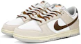 Lookbook 【訂製球鞋】 Nike Dunk Low Retro SE 復古做舊 摩卡白巧 高級小眾 無性別風 低幫 板鞋 男款 白棕