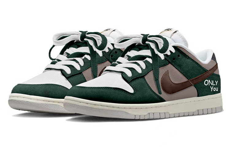 Lookbook [Zapatillas Personalizadas] Nike Dunk Low Retro SE 'Olive Verde Marrón' DO9776-001(TeamY-男款雾霾尘光子绿灰棕)