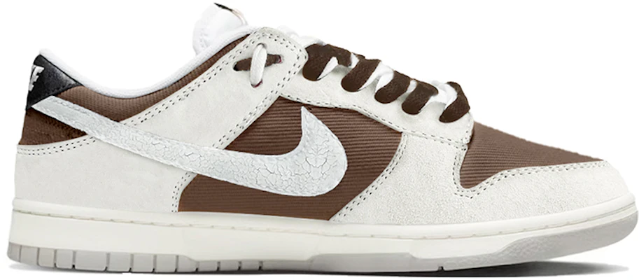 【定制球鞋】Nike Dunk Low Retro SE 反轉摩卡 贴片 高街 低筒 板鞋 男款 白棕 Order 【定制球鞋】Nike Dunk Low Retro SE 反轉摩卡 贴片 高街 低筒 板鞋 男款 白棕