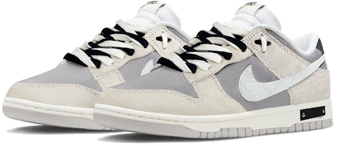 나이키 덩크 로우 SE '역방향 파티클 그레이' (커스텀) DO9776-001(TeamY-男款雾霾灰黑白) Lookbook 나이키 덩크 로우 SE '역방향 파티클 그레이' (커스텀) DO9776-001(TeamY-男款雾霾灰黑白)