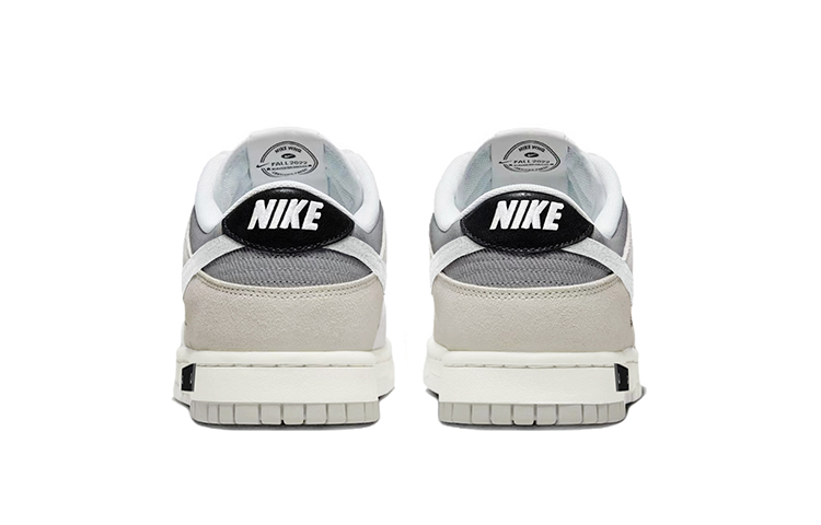 Shop 【カスタムシューズ】ナイキ ダンク ロー レトロ SE 'リバースド パーティクル グレー' DO9776-001(TeamY-男款雾霾灰黑白)