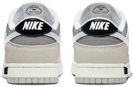 나이키 덩크 로우 SE '역방향 파티클 그레이' (커스텀) DO9776-001(TeamY-男款雾霾灰黑白) Shop 나이키 덩크 로우 SE '역방향 파티클 그레이' (커스텀) DO9776-001(TeamY-男款雾霾灰黑白)