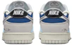 Shop 【定制球鞋】Nike Dunk Low Retro SE 皇家藍 海洋 銀勾 解構綁帶 高街 低幫 板鞋 男款 灰藍色