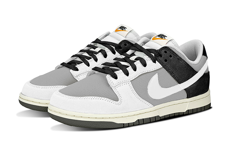 Lookbook 【定制球鞋】Nike Dunk Low Retro SE 極簡小眾 霧霾灰 無性別風 低幫 板鞋 男款 黑白灰