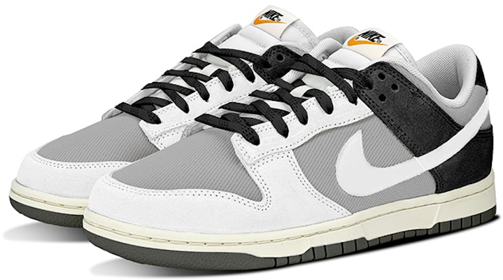 【定制球鞋】Nike Dunk Low Retro SE 極簡小眾 霧霾灰 無性別風 低幫 板鞋 男款 黑白灰 Lookbook 【定制球鞋】Nike Dunk Low Retro SE 極簡小眾 霧霾灰 無性別風 低幫 板鞋 男款 黑白灰