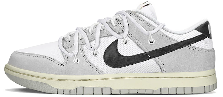 【定製球鞋】 Nike Dunk Low Retro SE 復古 霧霾灰 無性別風 vibe解構 綁帶 低筒 板鞋 男款 塵光子色 Buy 【定製球鞋】 Nike Dunk Low Retro SE 復古 霧霾灰 無性別風 vibe解構 綁帶 低筒 板鞋 男款 塵光子色