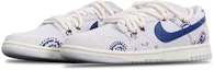 Lookbook 나이키 덩크 로우 레트로 SE '화이트 블루 페이즐리' (Nike Dunk Low Retro SE '화이트 블루 페이즐리') DO9776-001(TeamT-A款蓝钩腰果花QD)