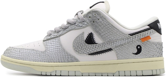 【訂製球鞋】 Nike Dunk Low 無極 BBL 復古做舊 蛇皮 陰陽 解構 換皮 SB 低筒 板鞋 男款 黑白灰 Buy 【訂製球鞋】 Nike Dunk Low 無極 BBL 復古做舊 蛇皮 陰陽 解構 換皮 SB 低筒 板鞋 男款 黑白灰