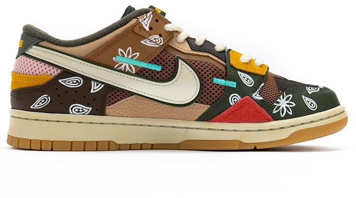 【カスタムシューズ】ナイキ ダンク ロー スクラップ 'アーキオブラウン' DB0500-200(TeamB-男款拼接款腰果花) Order 【カスタムシューズ】ナイキ ダンク ロー スクラップ 'アーキオブラウン' DB0500-200(TeamB-男款拼接款腰果花)