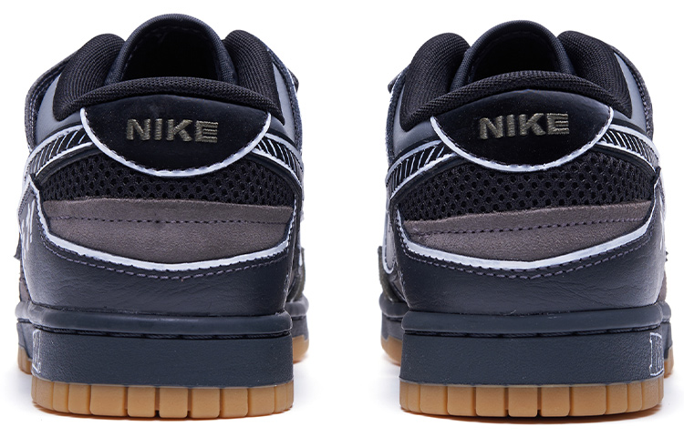 Purchase [Kasut Tersuai] Nike Dunk Low Scrap 'Hitam Putih Manga' DB0500-001(TeamR-男款黑白漫画S-BOX)