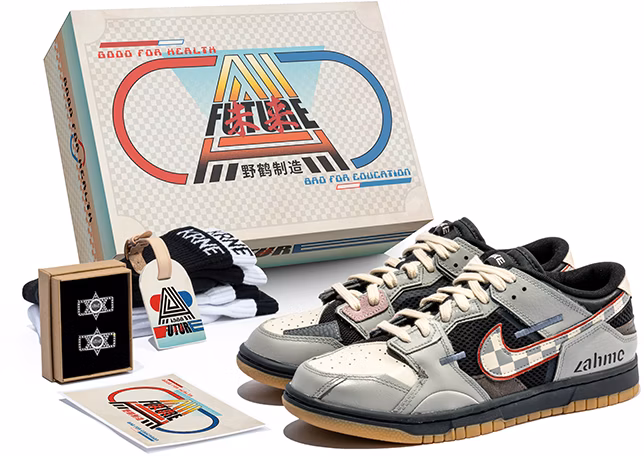 custom-shoes-nike-dunk-low-scrap-chessboard-check