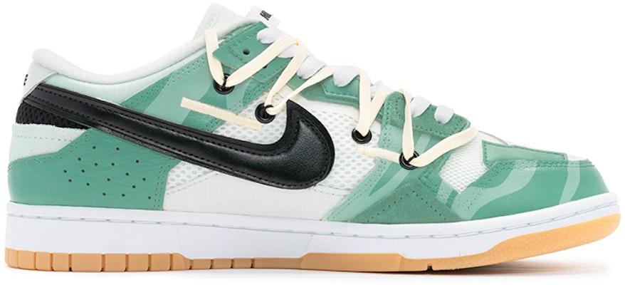 나이키 덩크 로우 스크랩 '에메랄드 카모' (커스텀) DB0500-100(TeamB-男款拼接翡翠白绿) Order 나이키 덩크 로우 스크랩 '에메랄드 카모' (커스텀) DB0500-100(TeamB-男款拼接翡翠白绿)