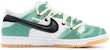 나이키 덩크 로우 스크랩 '에메랄드 카모' (커스텀) DB0500-100(TeamB-男款拼接翡翠白绿)