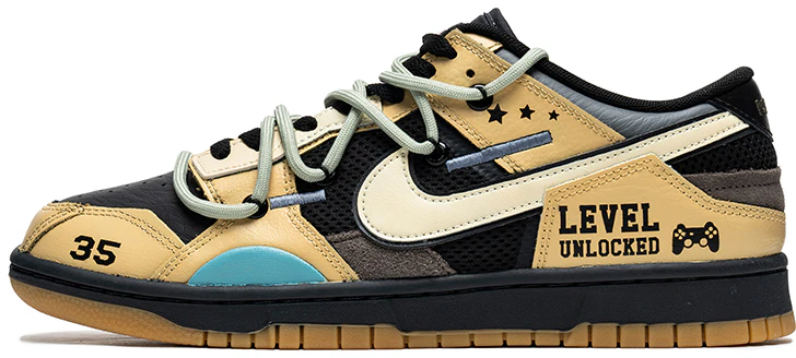 custom-shoes-nike-dunk-low-scrap-gaming-graffiti