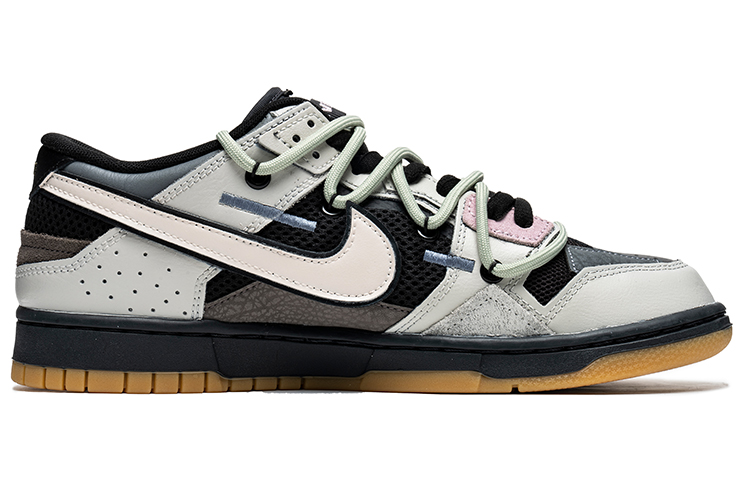 Order ナイキ ダンク ロー カスタム "ゲーミング落書き"
(Nike Danku Rō Kasutamu "Gēmingu Rakugaki") DB0500-001(TeamB-男款电玩黑灰)
